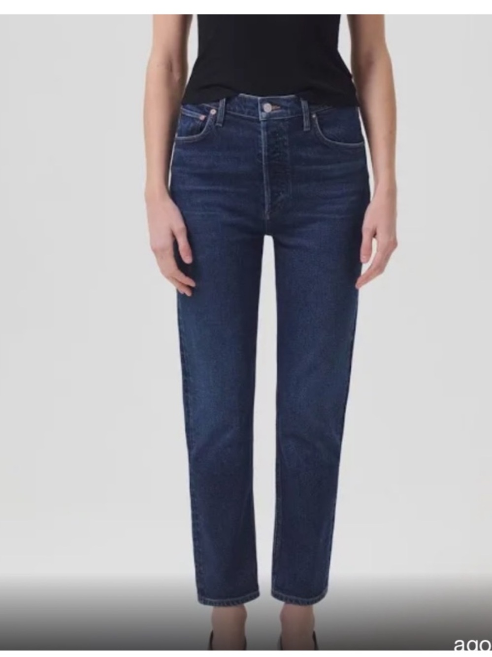 Agolde straight leg denim jeans